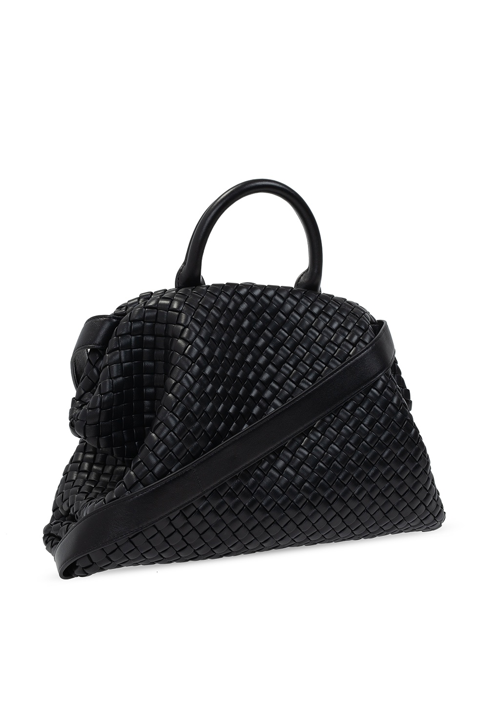 SchaferandweinerShops TW - Black 'BV Handle' shoulder bag